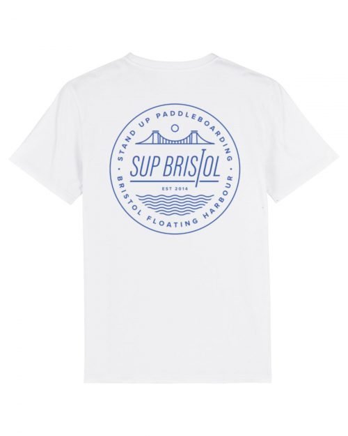 SUP Bristol White Tshirt Back