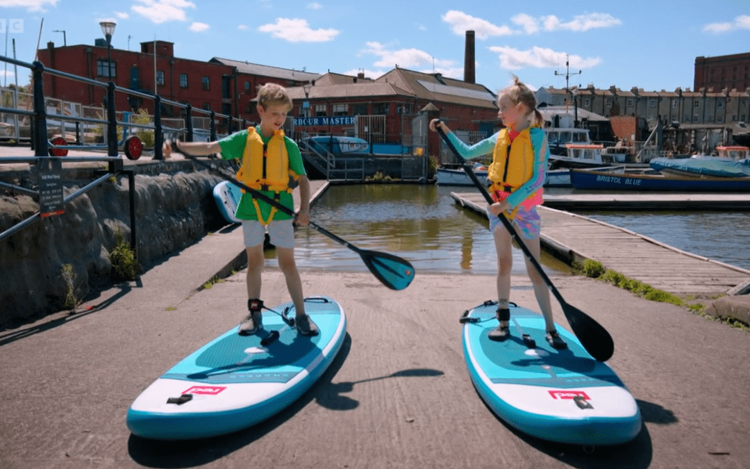 SUP Bristol feature on CBeebies