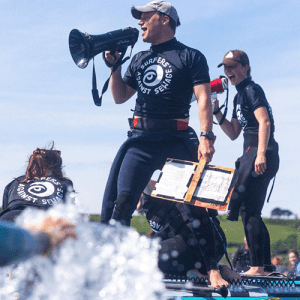 SAS Paddle Out Protest